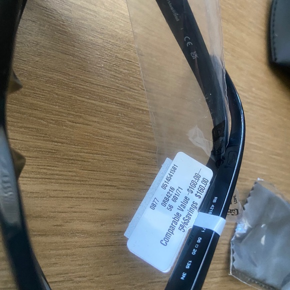 NWT Ray-Ban 56mm Highstreet Wayfarer RB4216 Unisex Sunglasses main image 5